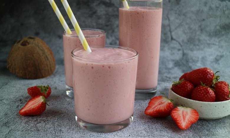 Lavkarbo smoothie kokosmelk