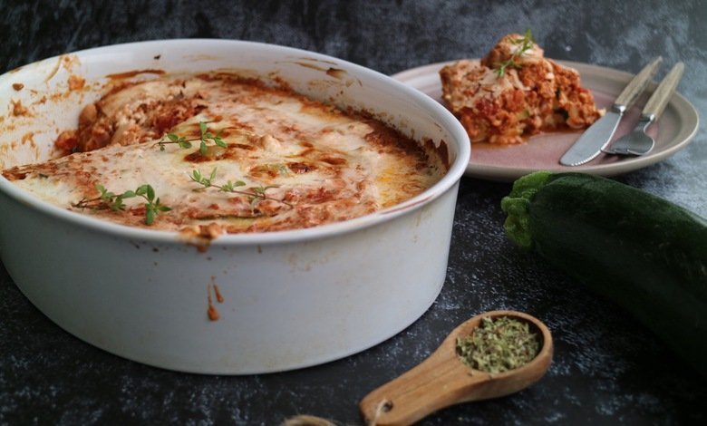 Lavkarbo lasagne med squash – Oppskrift – 